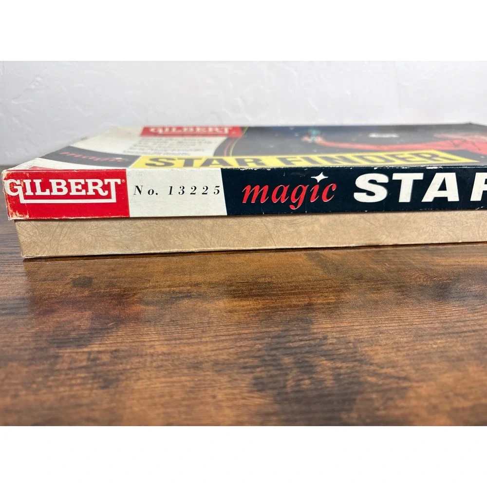 Vintage Gilbert Magic Star Finder No 13225 Astronomy Science Set with‎ Box